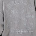 Couple autumn rose letter sweater crew neck sweater